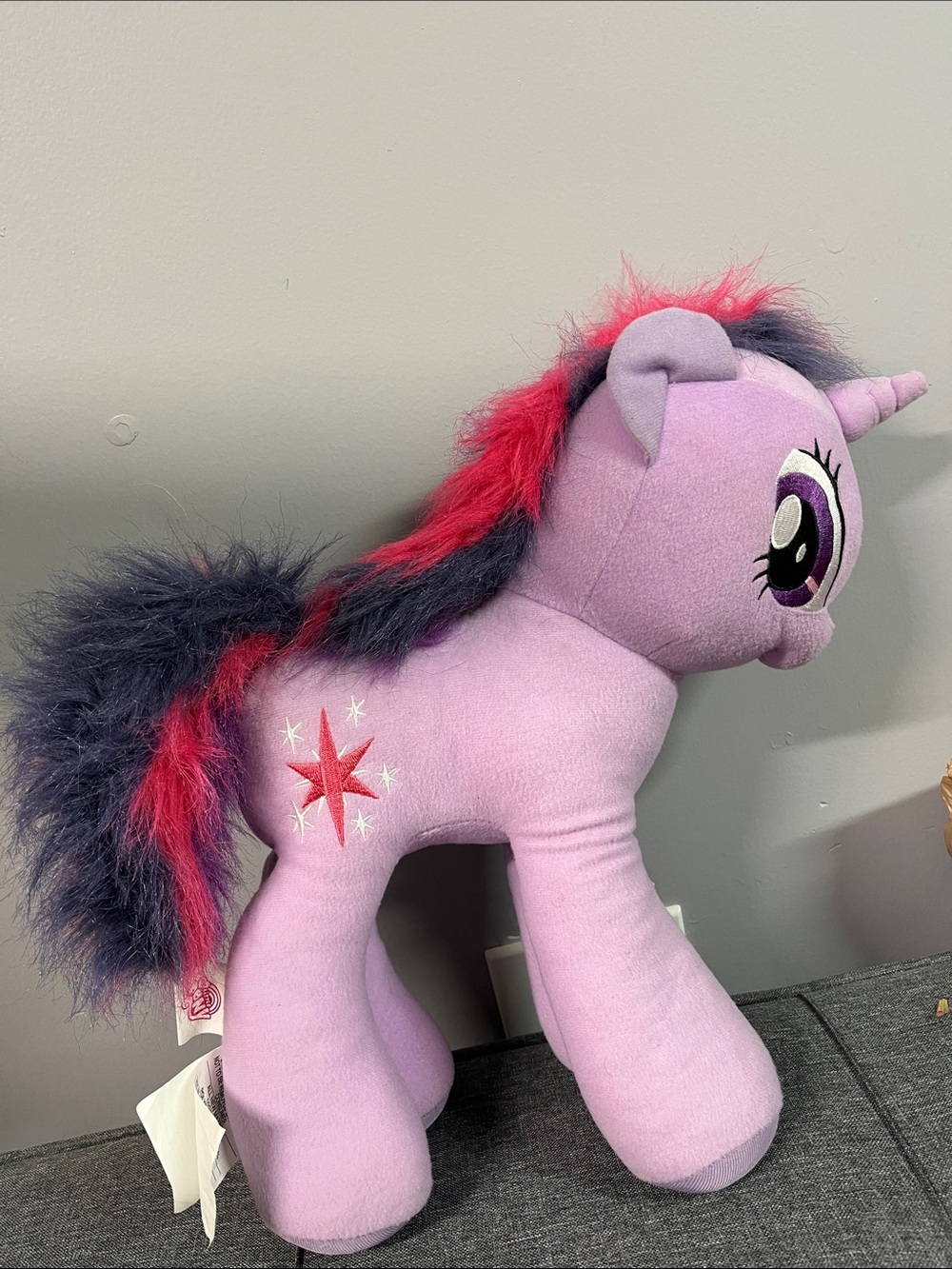 My Little Pony Plush - Lavender Twilight Sparkle with Pink and Dark Purple Mane